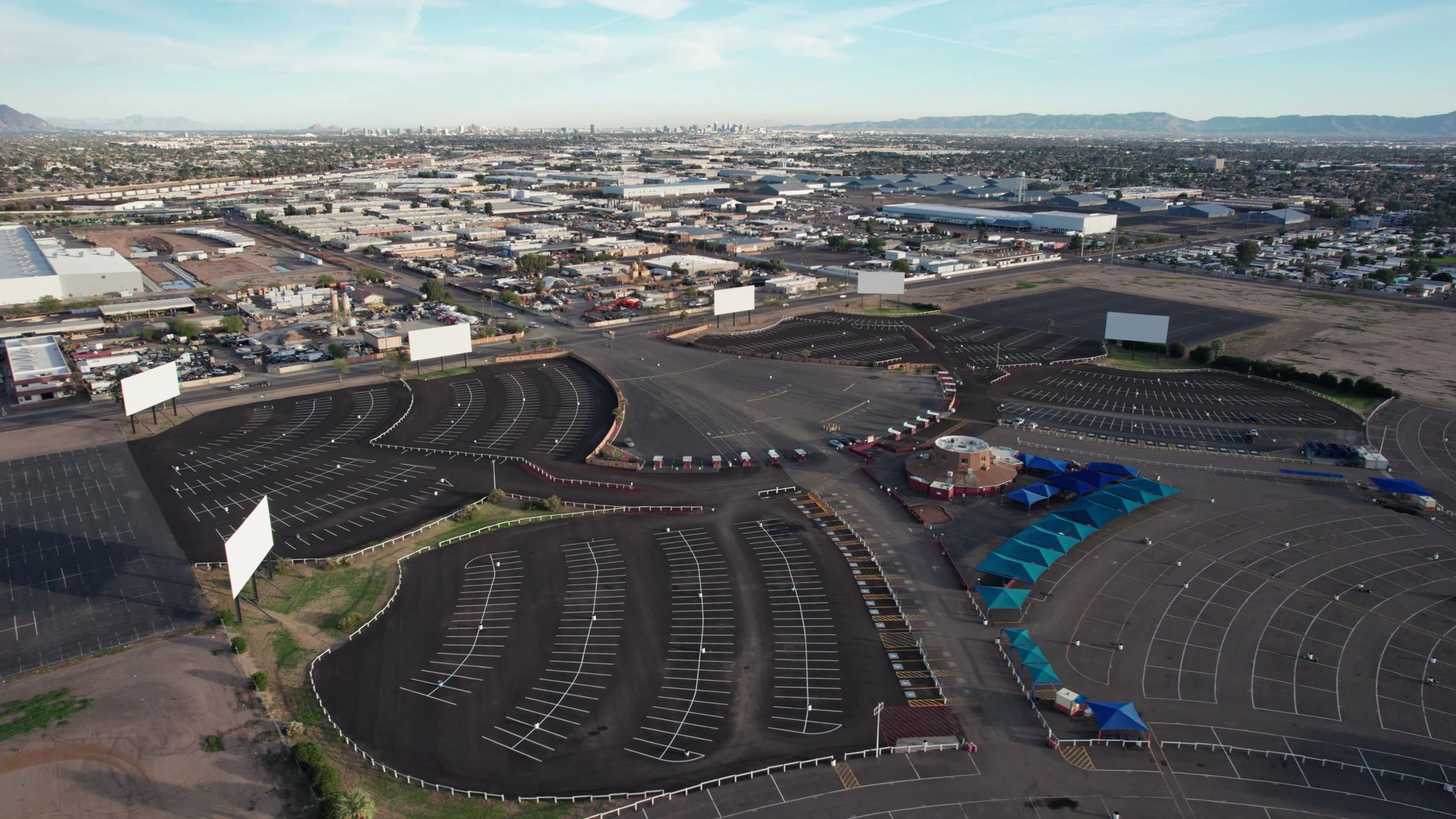 Parking facility image for service delivery section